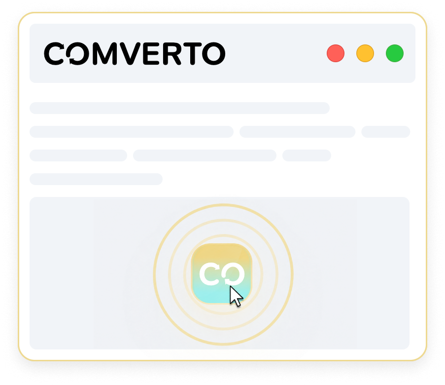 Automatyzacja danych w procesie Comverto