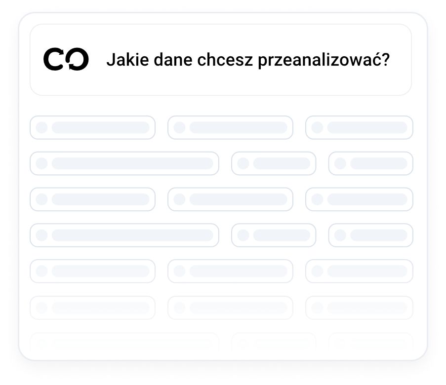 Dane z wielu źródeł przed automatycznym przetwarzaniem